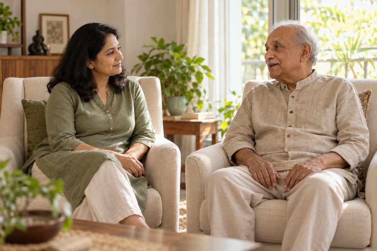 An illustrative conversation about care at home